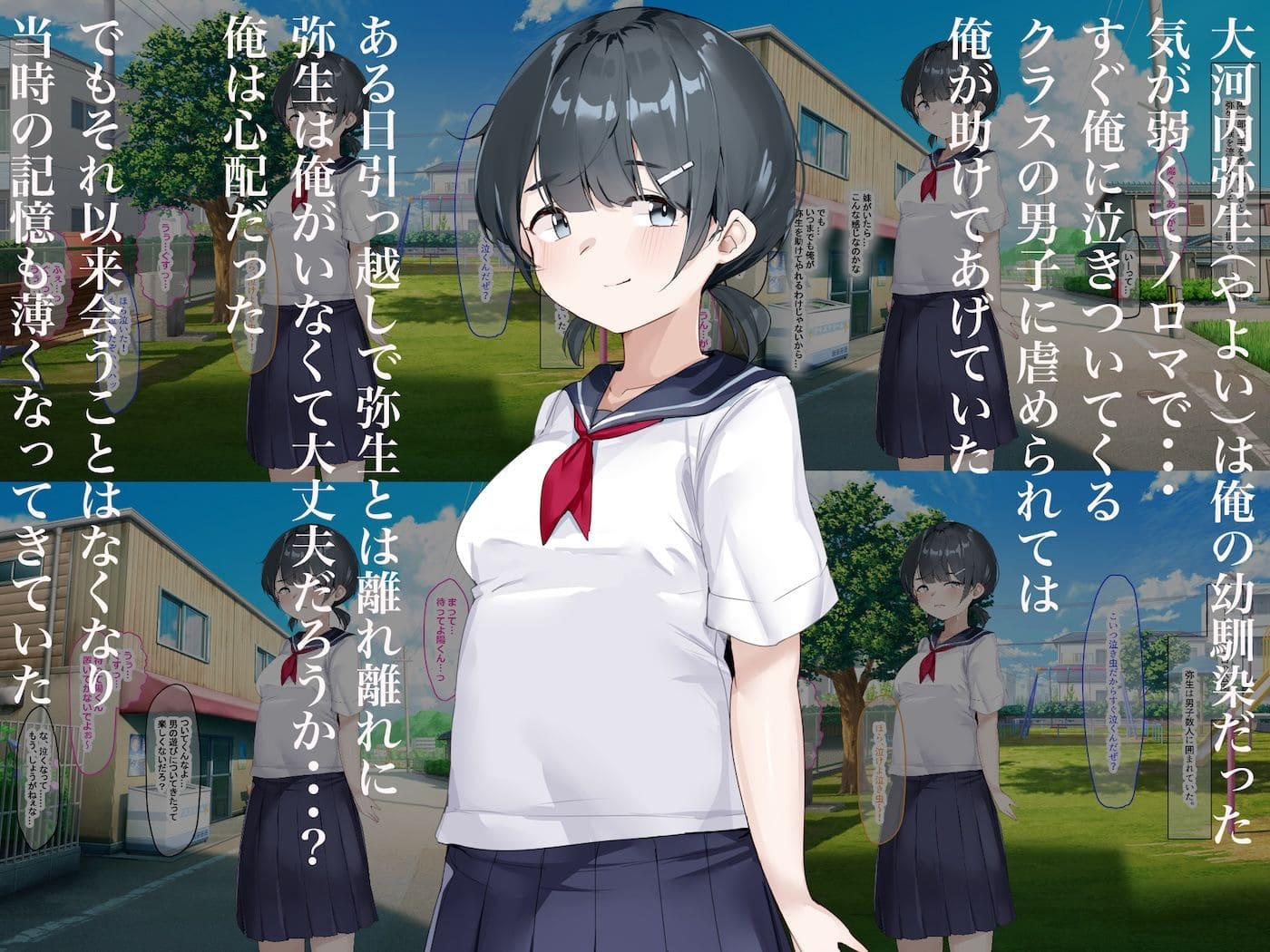 FANZAで注目の、再会と変化をテーマにした同人漫画（作者：なのはなジャム）